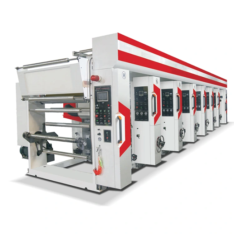 Medium Speed ​​Rotogravure Ink Printing Machine
